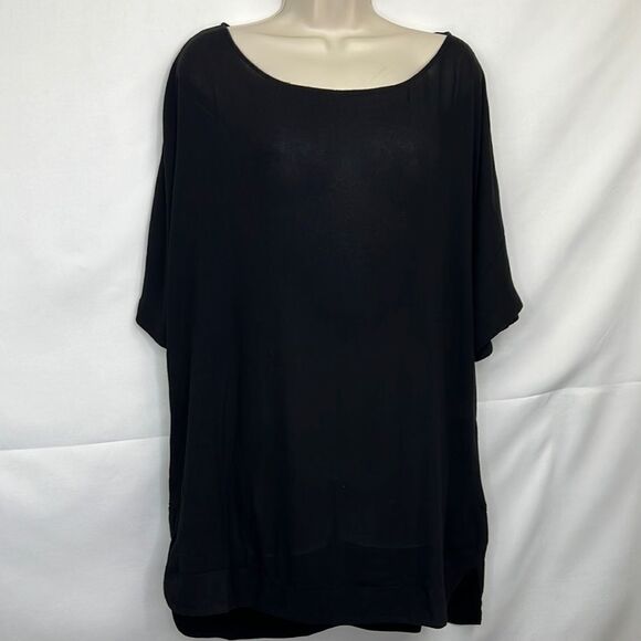 Lanston REVOLVE black tunic top size small NWT - Picture 1 of 14